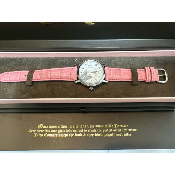 TWO NEW Juicy Couture limited edition watches w/ original boxes.